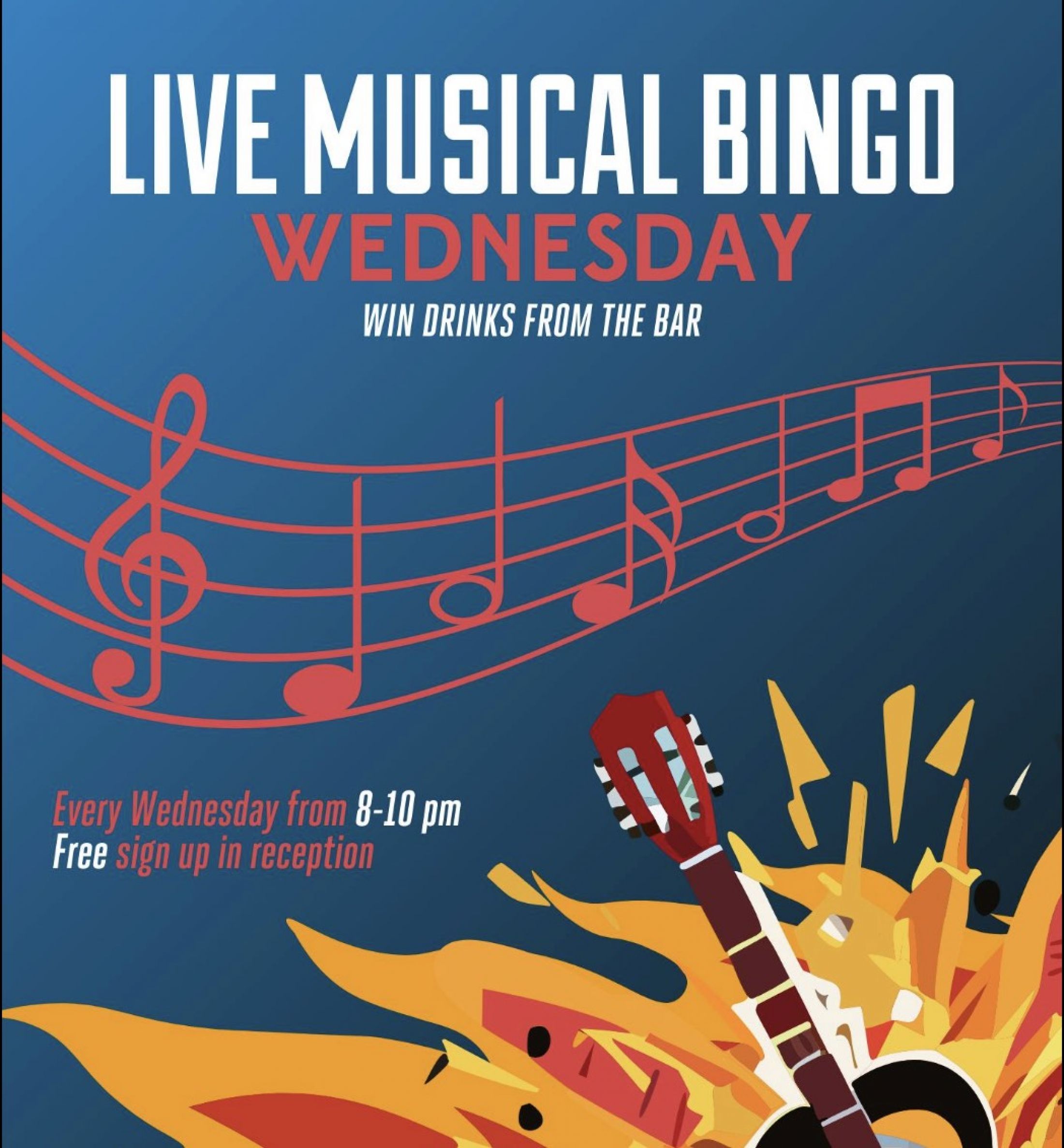 Live Musical Bingo Wednesday